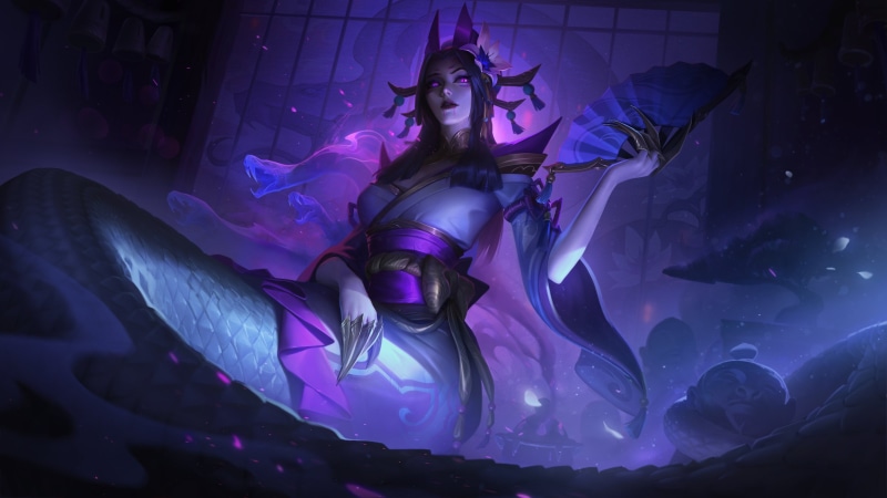 spirit blossom, Cassiopeia, League of Legends, Riot Games, Cassiopeia (League of Legends), 4K