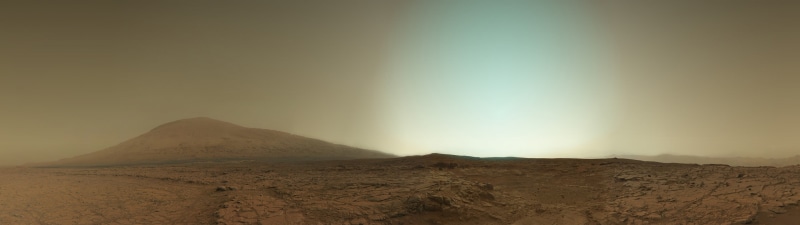 rock - Object, Curiosity, tranquility, outdoors, planet, desert, scenics - nature, heat - Temperature, digital art, extreme Terrain, space, dry, hill, sunset