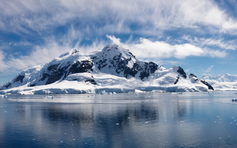 resolution, high, 2K, clouds, water, pictures, skyscapes, mountains, landscapes, ice, cold