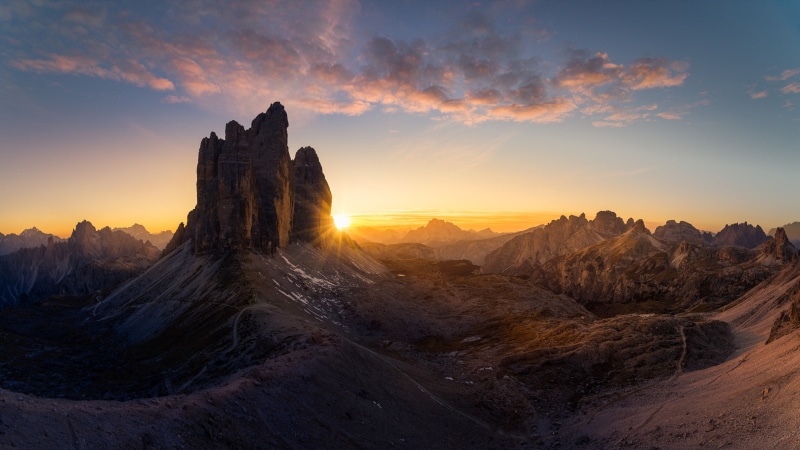 desktop, lavaredo, peaks, laptop, ultra, poster, mobile, italy, sunrise, hd, three, di, 4K, phones, dolomites, majestic, cime, tre