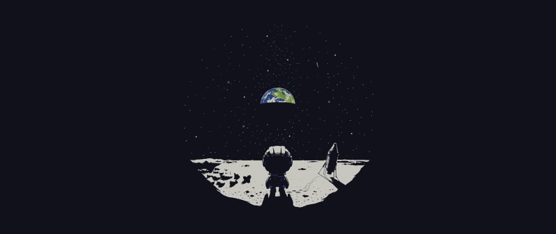 astronomy, transportation, ultra-wide, ultrawide, space, copy space, 2K, symbol, no people, night, Earth, outer, rocket, sign, city, dark, computer Graphic