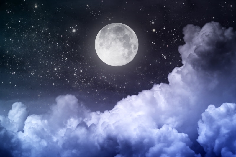 tranquility, star - Space, astronomy, sky, constellation, landscape, The moon, beautiful scene, astrology, low angle view, stars, planetary Moon, moonlight