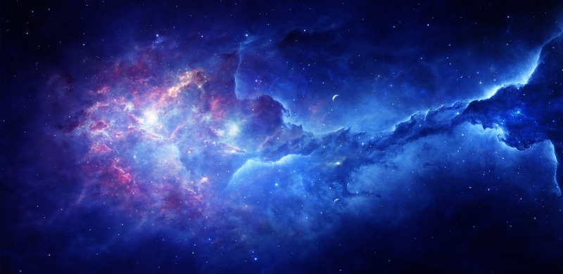 space, colorful, universe, dark, nebula, stars, blue, 1080P