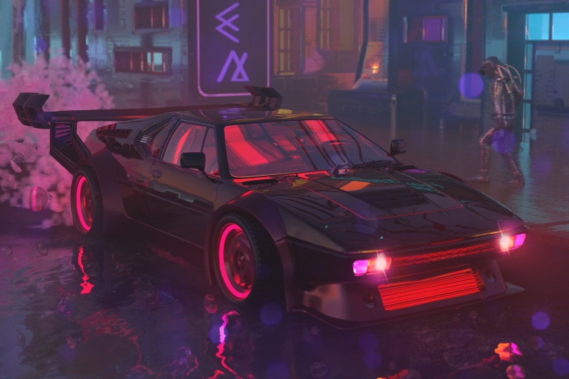 Retrowave, Background, Outrun, by Nafis Imtiaz, Synthwave, Transport and Vehicles, 1080P, Fiction, New Retro Wave, Cyberpunk, Music, Synth, Retrouve, 80s
