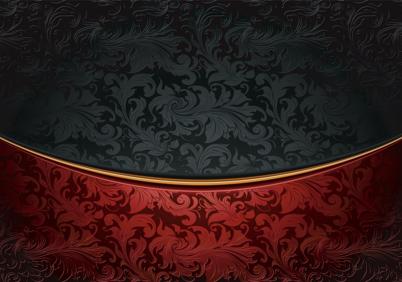 vintage, floral Pattern, fashion, textile, old, background, dark, black Color, vector, vector Backgrounds, indoors, old-fashioned, studio shot, swirl, abstract