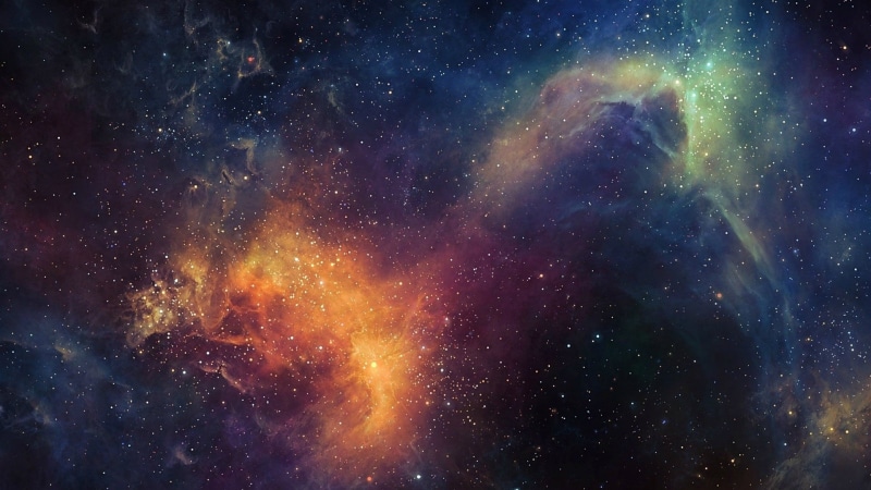 multi colored, light, dark, nebula, star - space, beauty in nature, space, milky way, generated, universe, star, mystery, dust, glowing, texture