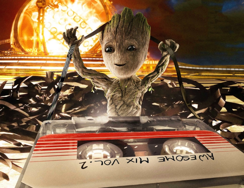 film, Empire Magazine Cover, Marvel, 2K, Groot, Baby Groot, Guardian of the Galaxy, movie, Guardian of the galaxy vol.2, cinema, space