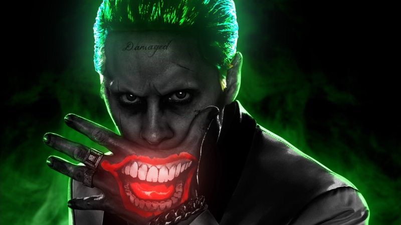 digital art, deviantart, artwork, 2K, supervillain, 4k, jared leto, hd, joker, superheroes