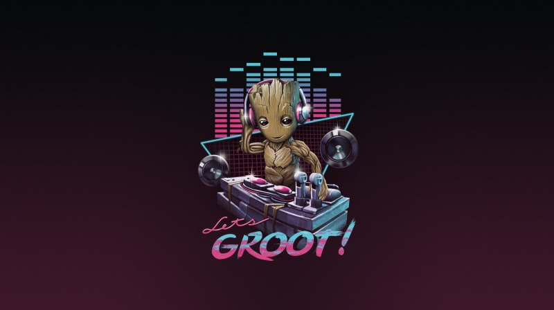 copy space, artwork, still life, close-up, representation, multi colored, Guardians of the Galaxy, Guardians of the Galaxy Vol. 2, illuminated, communication