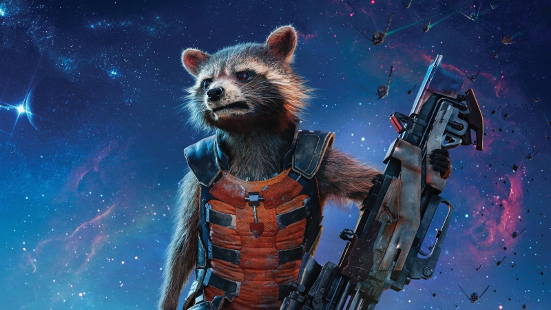 5K, Rocket Raccoon, Guardians of the Galaxy Vol 2, 5K