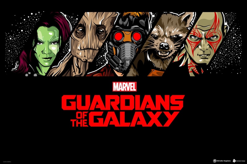 illuminated, guardians, Rocket, Guardians Of The Galaxy, neon, sign, night, western script, Gamora, creativity, communication, mammal, lighting equipment