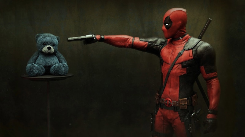 Deadpool, Teddy, Bear, 1080P
