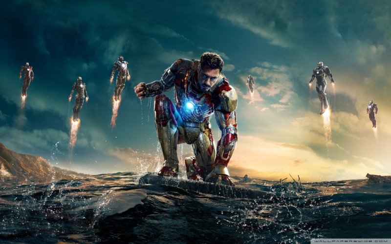 nature, leisure activity, adventure, cloud - sky, group of people, mountain, non-urban scene, scenics - nature, iron, water, Robert Downey Jr.