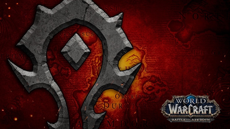 2K, Horde, World of  WarCraft, Blizzard, Battle for Azeroth