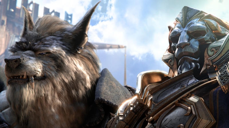 screenshot, digital art, herbivorous, Warcraft, mode of transportation, horse, animal wildlife, pointed ears, domestic animals, day, video, pets, livestock