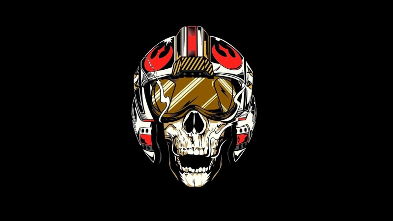 skull, pilot, Rebel Alliance, 1080P, Star Wars