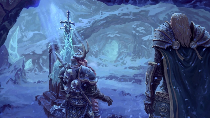 Muradin, human, 1080P, artwork, Warcraft, frostmourne, Lich King, Arthas, dwarf, World of Warcraft, Alliance, mmorpg, RPG