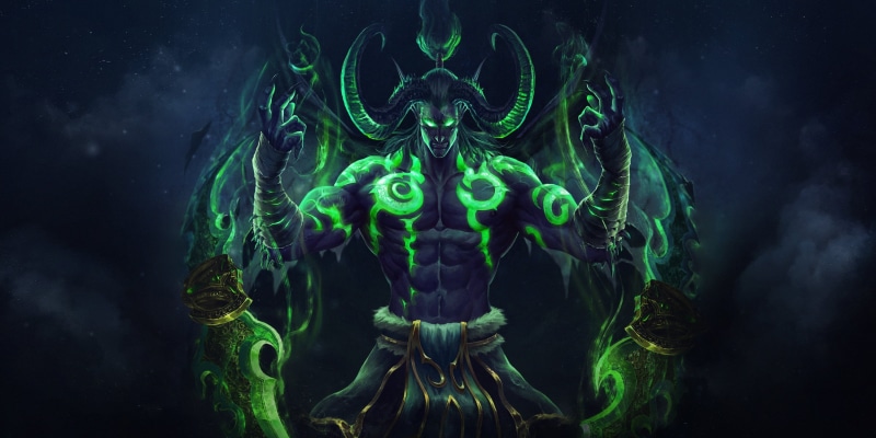 Illidan Stormrage, Demon, World Of Warcraft, Warcraft, 2K, Night Elf
