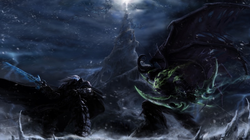 World of Warcraft, smoke - Physical Structure, environment, flowing, stream - flowing water, black Color, beauty in nature, monster, backgrounds, blue