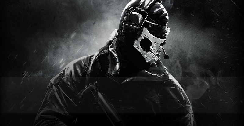 mask - disguise, halloween, half, white, celebration, digital, mask, one Person, 720P, fear, spooky, ghosts, call, video games, hood - clothing