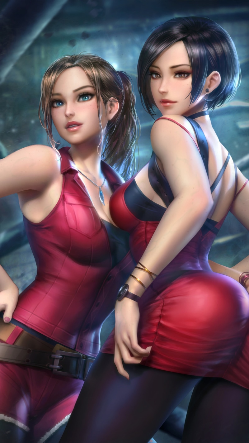 Resident Evil HD Remaster, Resident Evil, video game characters, video game girls, Claire Redfield, Resident Evil 2, Ada Wong, Resident Evil 2 Remake, 4K