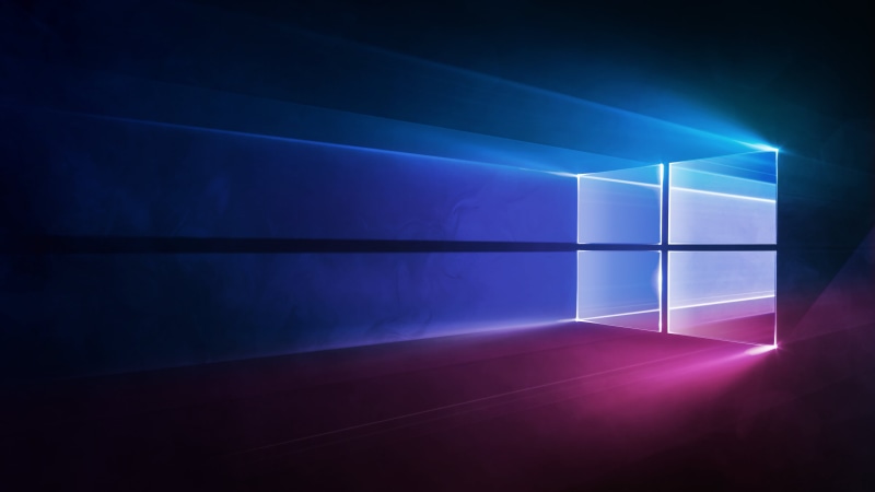 pattern, Microsoft, science, technology, futuristic, windows, laser, 4K, reflection, dark, nature, windows10, illuminated, purple, creativity, spooky