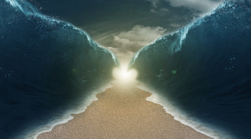 church, sand, water, god, moses, motion, astronomy, cross, pharaoh, tranquility, 2K, beauty in nature, crucifixion, jesus, nature, sea, exodus, no people