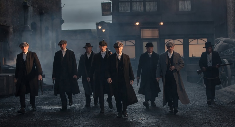 full length, adult, Thomas Shelby, suit, real people, people, group of people, business person, architecture, coworker, walking, built structure, Arthur Shelby