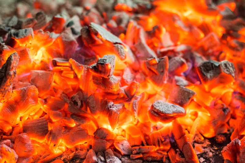 Campfire, heat - Temperature, Burning, firewood, bonfire, motion, fireplace, cooking, hot, live coals, fire - Natural Phenomenon, outdoors, yellow, full frame