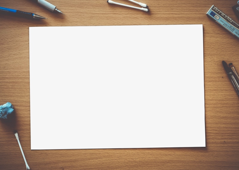 office, mock, no people, creativity, artist, directly above, designer, template, white color, pen, table, hardwood floor, business, wooden, indoors, blank