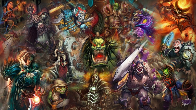 celebration, no people, art and craft, Sylvanas Windrunner, feather, religion, warcraft, Hearthstone, Cairne Bloodhoof, multi colored, female likeness
