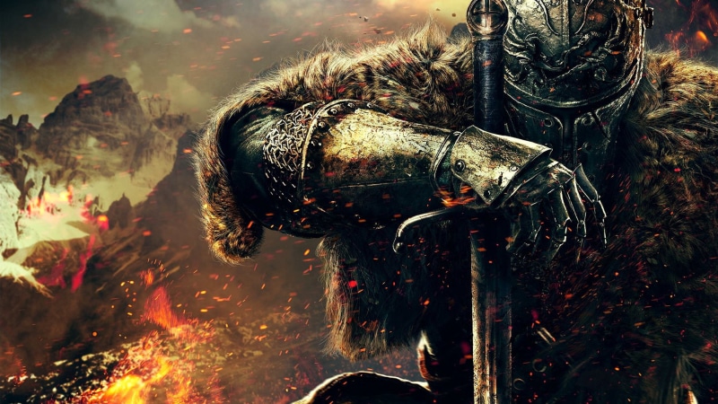 souls, 1080P, dark, knight, video games, hd, medieval, sword