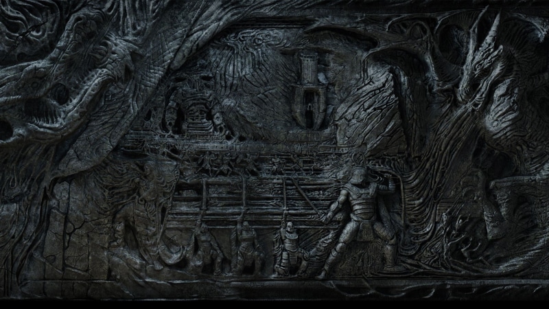 video games, carving - craft product, The Elder Scrolls V: Skyrim, decor, representation, gray, creativity, steel, wooden, nature, art and craft, textured