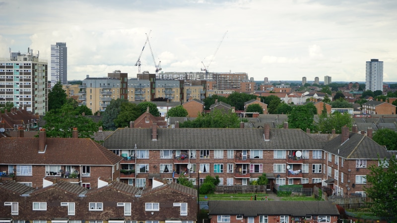 5K, apartment, paint, landscape, community, architecture, skyscrapers, urban, home, town, outdoors, roof, housing, day, district, house, high, nature