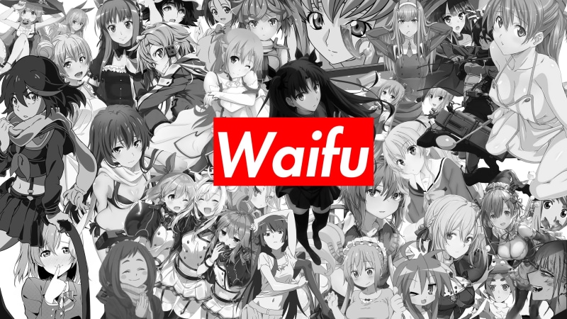 monochrome, 2K, anime girls, waifu2x, No waifu, no laifu, anime