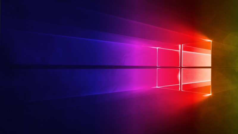 Microsoft Windows, Windows 10, logo, 4K