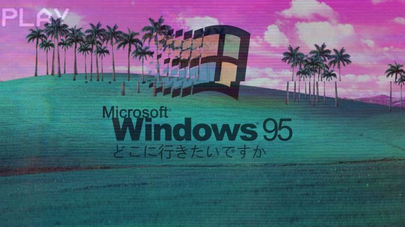 Windows 95, Aesthetic, 1080P, Technology