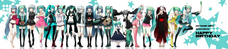Hatsune Miku, artwork, Vocaloid, rella, 4K