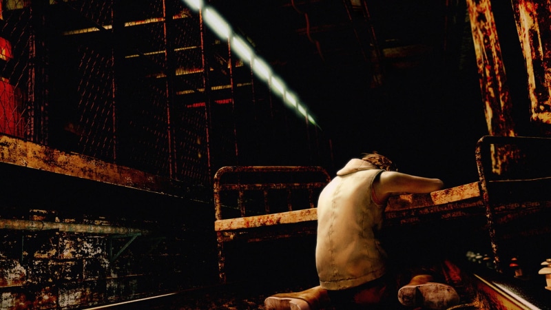 old ruin, damaged, adult, Silent Hill 3, abandoned, standing, night, one person, Silent Hill, video games, rear view, men, 1080P, heather mason, indoors