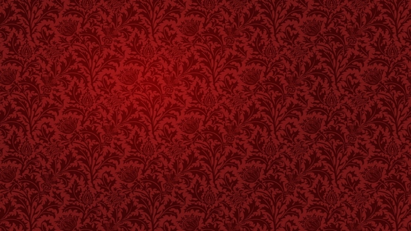 wallpaper Pattern, leaf, decoration, color, full frame, no people, silk, antique, rustic, decor, texture, design, red, indoors, textured Effect
