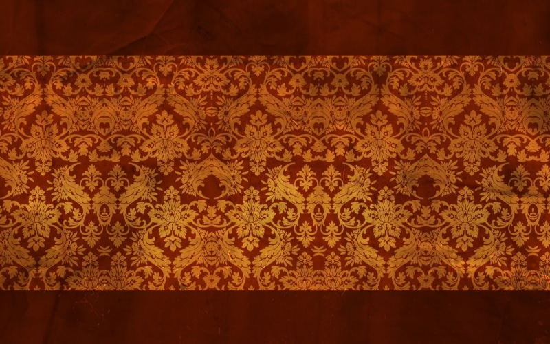 texture, ornate, craft, elegance, brown, retro styled, indoors, floral, still life, luxury, floral pattern, design, curtain, wood - material, backgrounds