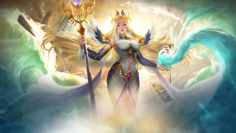 Kadita, White Robin, 4K, Mobile Legends