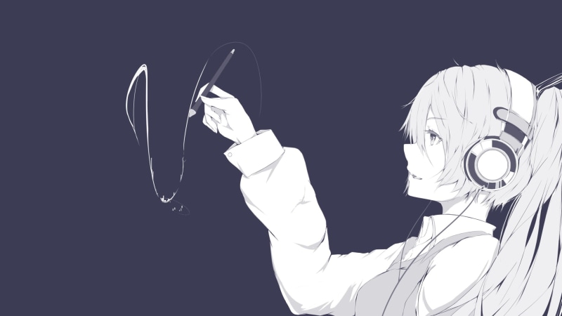 unrecognizable person, female, protection, close-up, lifestyles, one person, 1080P, twintails, real people, headphones, nature, sunlight, human body part