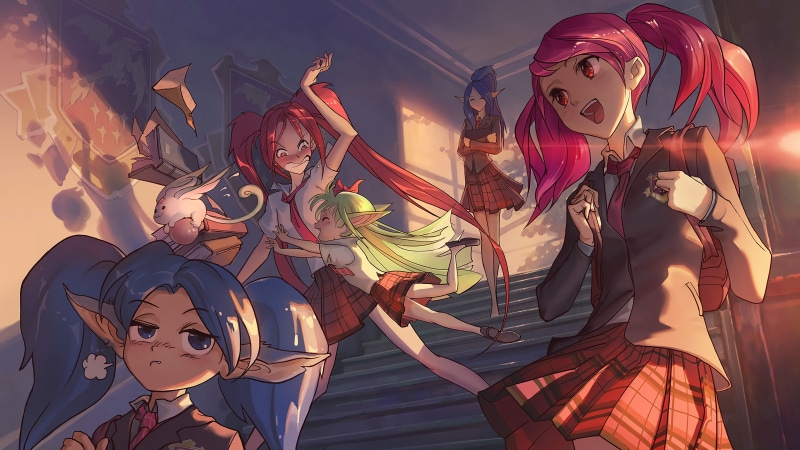 arts culture and entertainment, Poppy (League of Legends), woman, representation, Star Guardian, male likeness, amusement park, decoration, Lux (League of Legends)