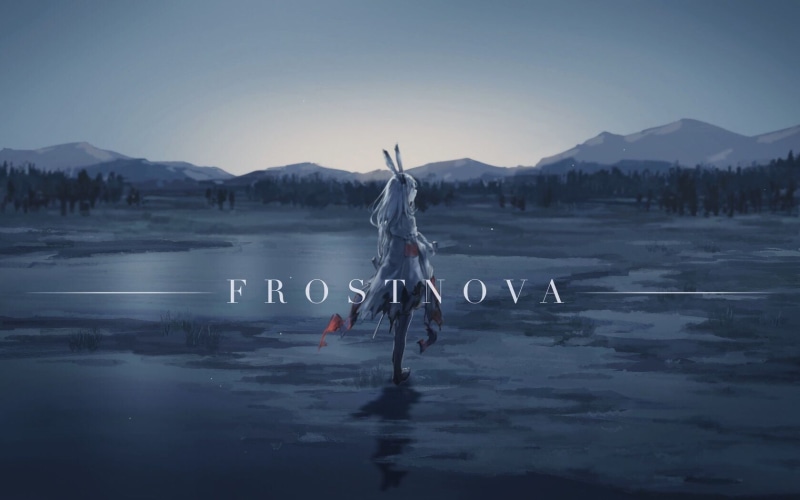 Arknights, 2D, anime, anime girls, artwork, Frostnova(Arknights), 720P, digital art