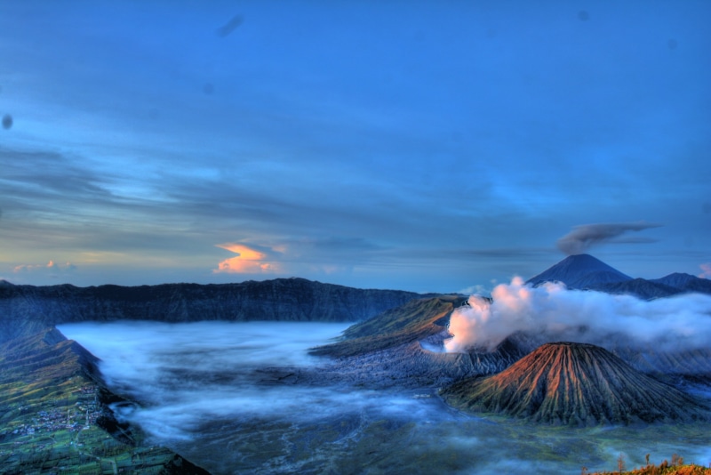 Gunung Bromo, indonesia, lava, aerial, aerial photo, 2K, mountain, photo, erupting, landscape, volcano, scenics, HDR, java, volcano  crater, nature, volcanic