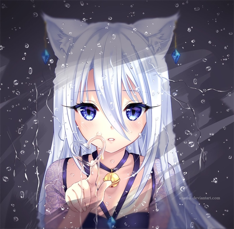 anime girls, obscured face, human body part, cute, young Adult, night, futuristic, 720P, child, close-up, white, disguise, beautiful, love, female, indoors