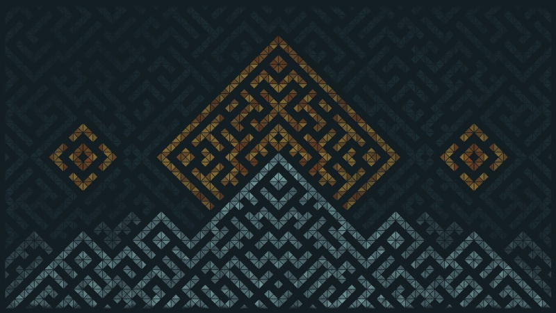 full frame, close-up, art and craft, no people, square shape, indoors, shape, design, backgrounds, geometric shape, 2K, communication, digital art
