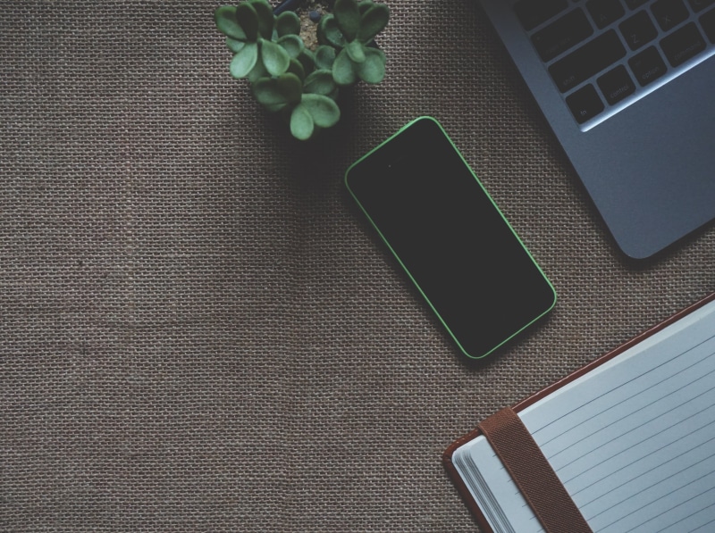 tablet, leaf, still life, portability, ipad, mobile phone, device screen, indoors, telephone, high angle view, computer, work, business technologies, fabric