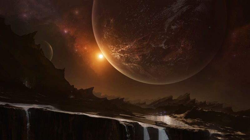space and astronomy, no people, full moon, 1080P, space, planet, star - space, reflection, lens flare, moonlight, beauty in nature, moon, astronomy